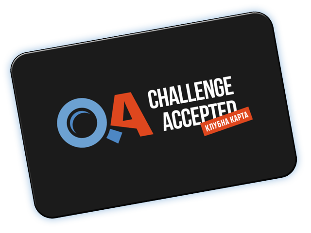 QA: Challenge Accepted Club Card